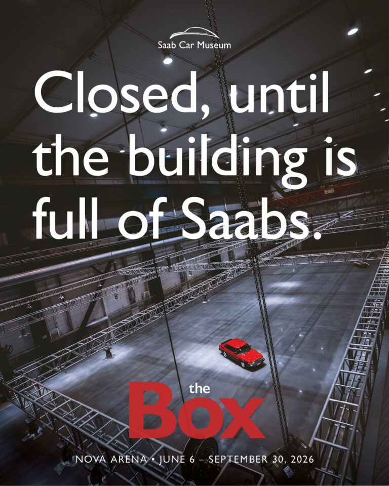 Saab Car Museum Moves To The Box