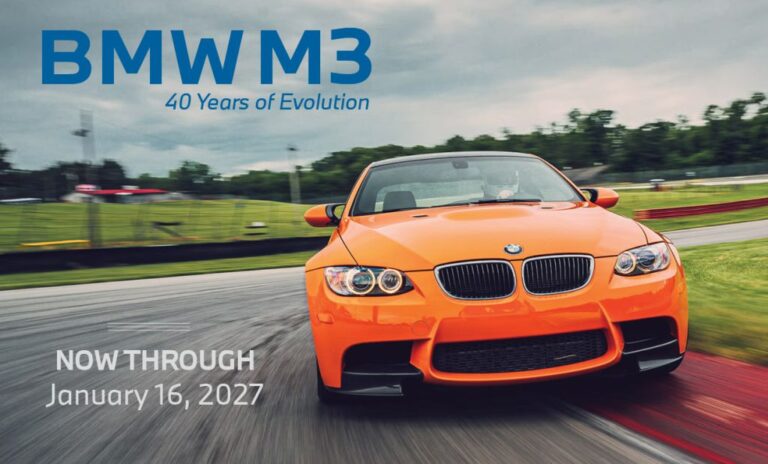 The Ultimate Driving Museum Opens “BMW M3: 40 Years of Evolution” Exhibition