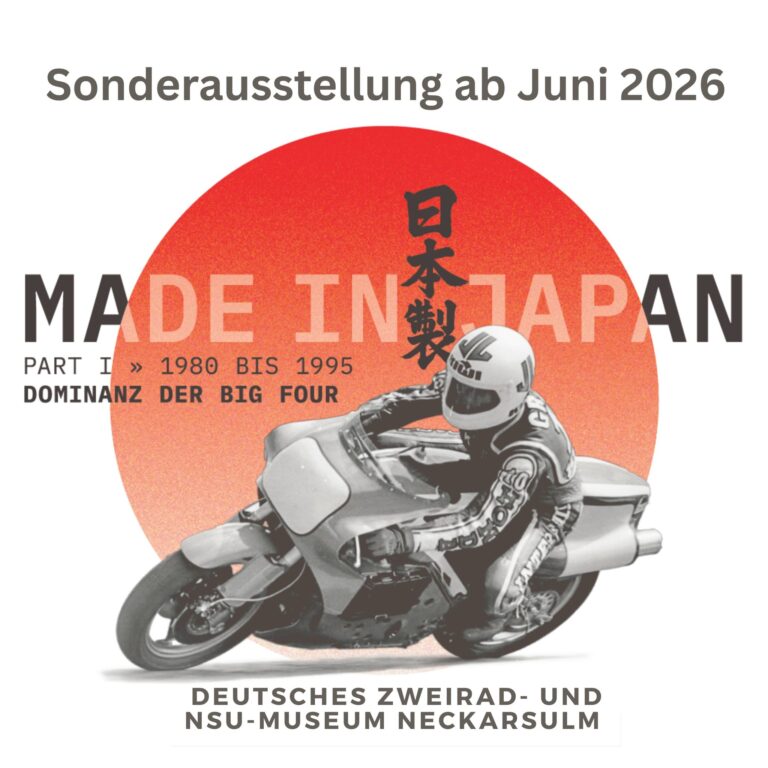 German Motorcycle Museum Prepares for New Exhibition: “Made in Japan“