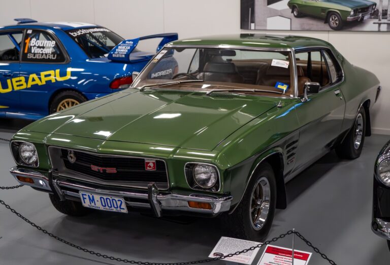 Iconic Tasman Bridge Holden Monaro HQ GTS Now on Display at NAMT
