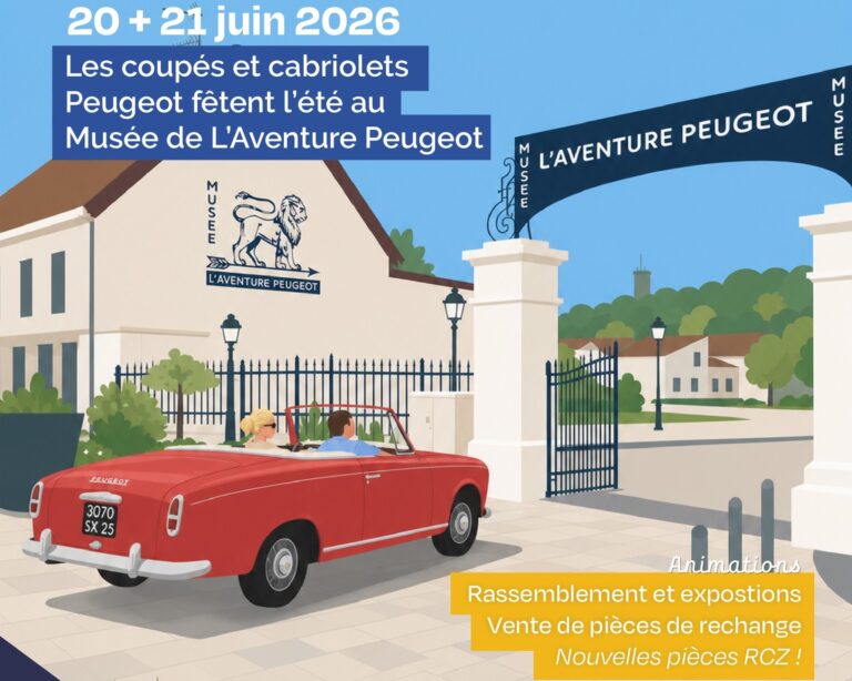 L’Aventure Peugeot’s Special Weekend Celebrates the Brand’s Coupés and Cabriolets