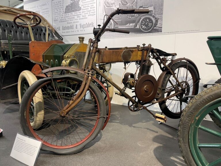 Rare Motorcycle Is Now on Display At The Norwegian Vehicle History Museum