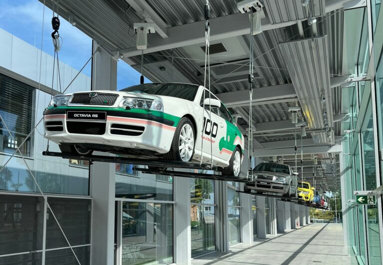 Škoda Museum Showcases 8 Octavia Cars in a Unique Exhibition