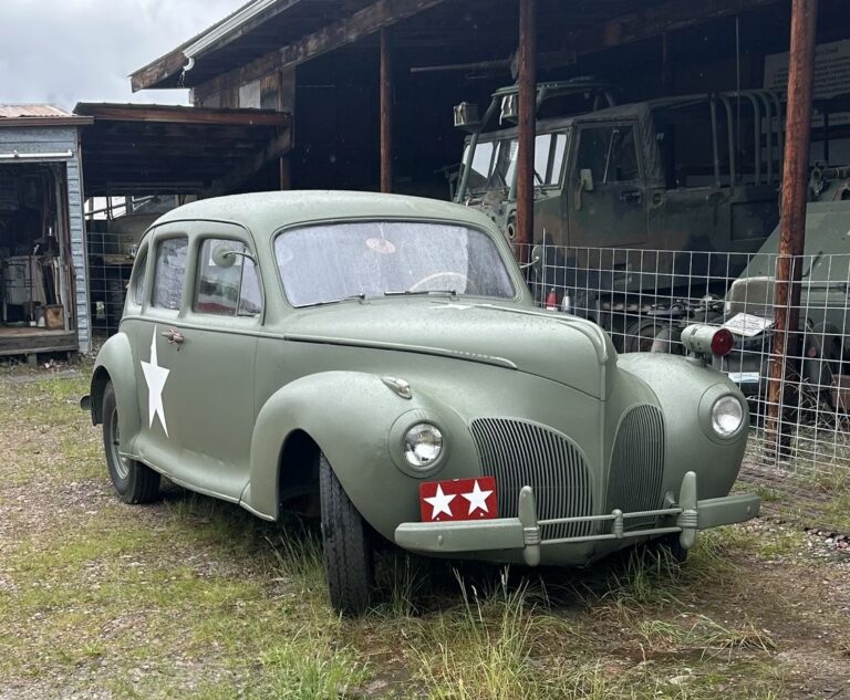 Miracle of America Museum Adds 1941 Lincoln Zephyr Staff Car To Its Collection
