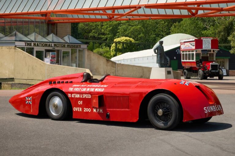 National Motor Museum Engineers Restore World Land Speed Record Breaker Sunbeam 1000hp