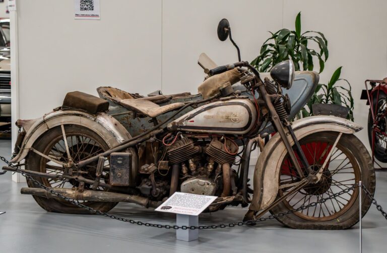 Unrestored 1936 Harley-Davidson Now on Display at NAMT