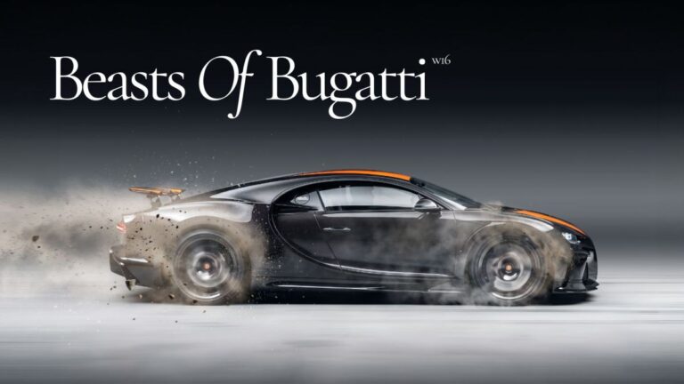 Beasts of Bugatti – Nine W16 Icons Together for the First Time at the Louwman Museum