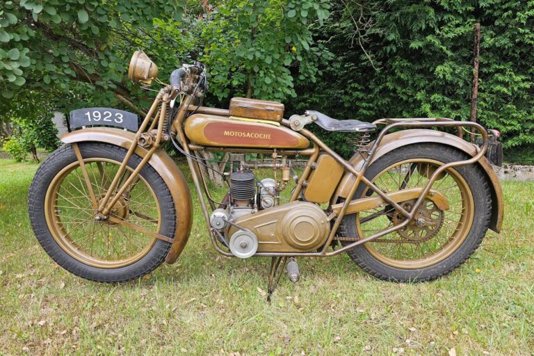 1923 Motosacoche 250cc Type L Enriches St. Charles Motorcycle Museum’s Collection