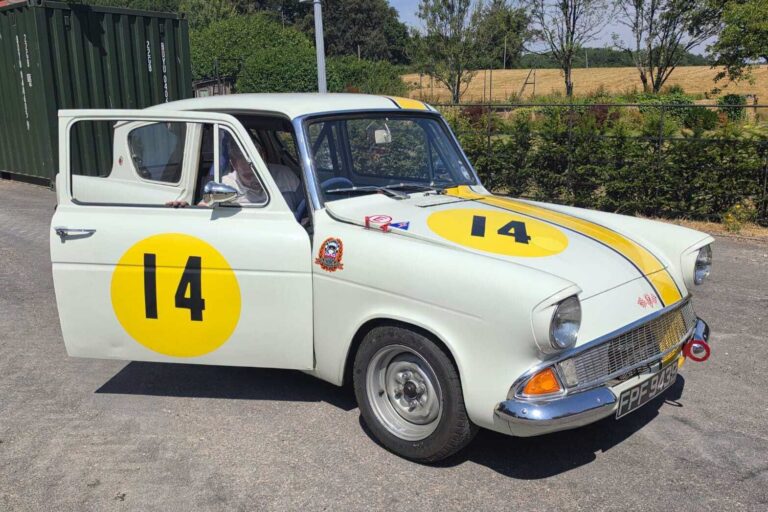 1964 Ford Anglia Race Car Is Latest Addition to The Wheatcroft Collection