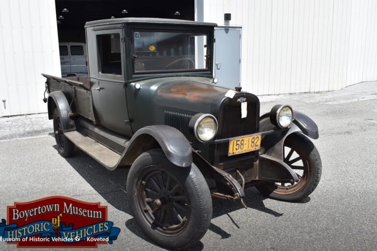 Boyertown Museum of Historic Vehicles Acquires 1926 Chevy Pickup