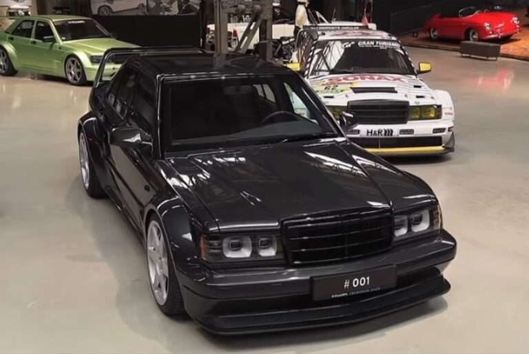 National Automuseum’s Latest Exhibit Dedicated to Special Mercedes-Benz 190 Cars