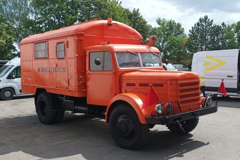 Public Road Exhibition’s Partly Restored Csepel D344 Workshop Truck Returns to the Museum