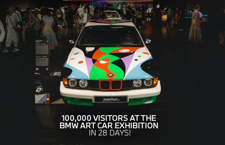 BMW Museum’s Art Cars Exhibition Reaches 100,000 Visitors in 28 Days