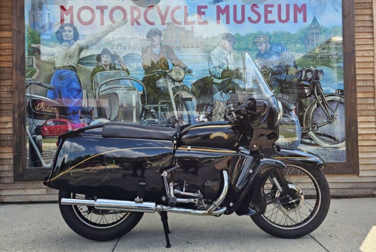 Vincent Black Knight is the Latest Addition to St. Charles Motorcycle Museum’s Collection