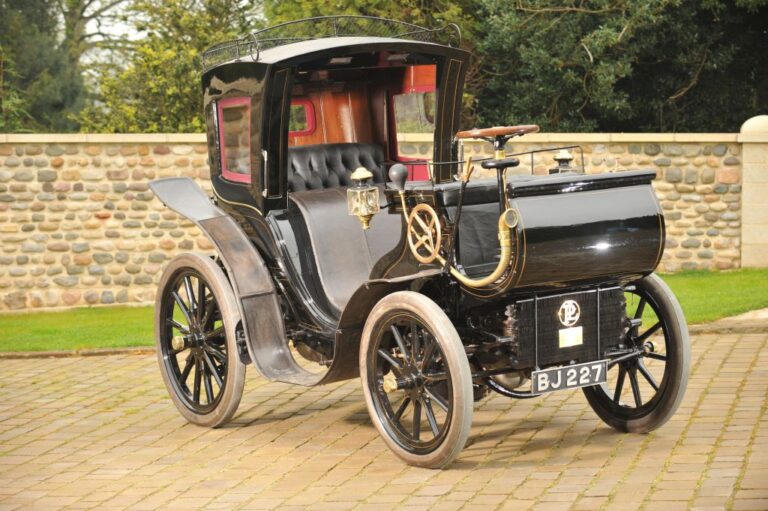 Sole Surviving 1901 Panhard & Levassor 8 CV With Electromagnetic Gearbox Is For Sale