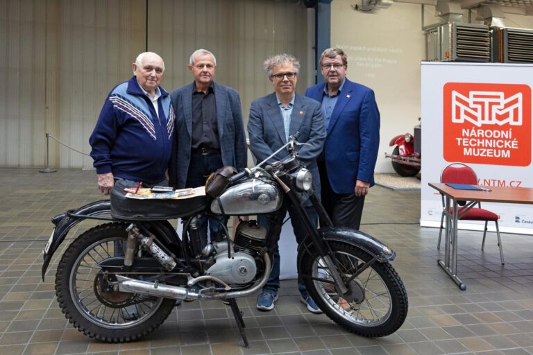 Národní Technické Muzeum Receives Rare Racing Motorcycle