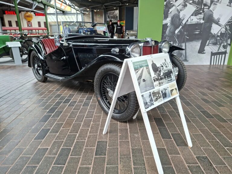 Goldie Gardner’s MG TC Becomes Part of National Motor Museum’s Collection
