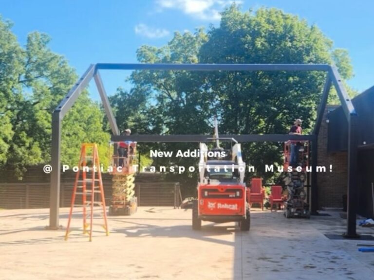 Pontiac Transportation Museum Expands With New Outdor Pavilion