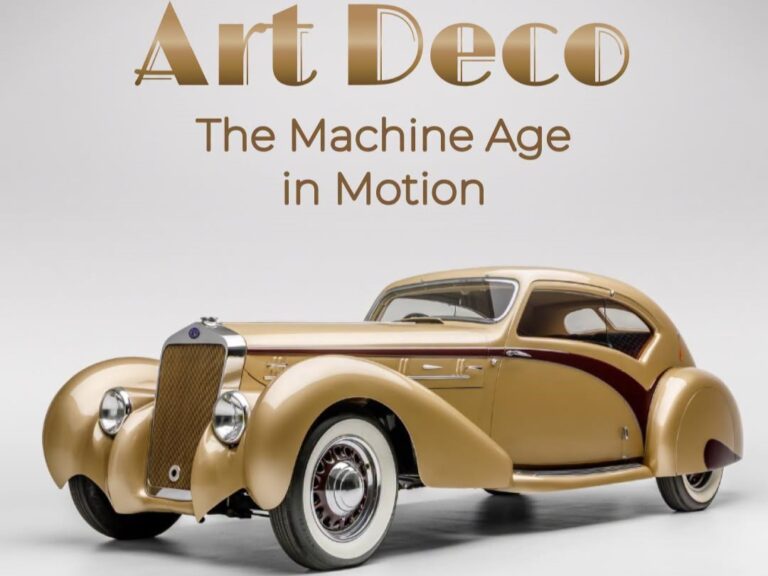 San Diego Automotive Museum Previews New Exhibit ”Art Deco: The Machine Age in Motion”