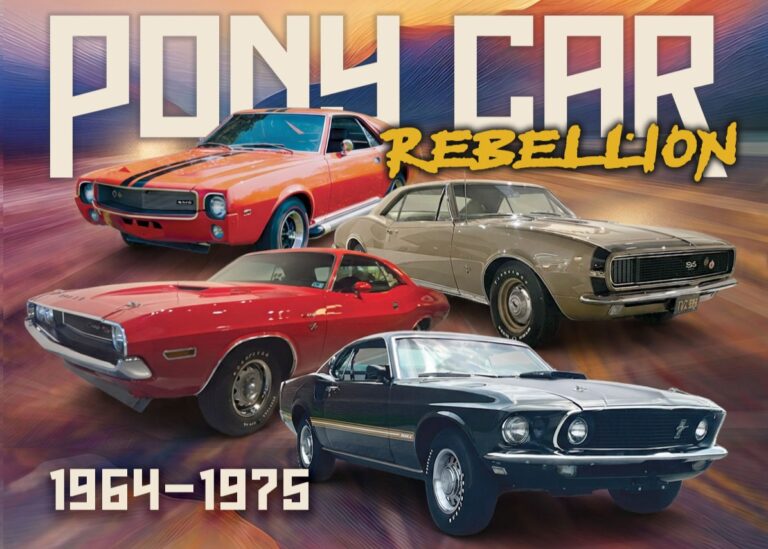 AACA Museum Previews New Exhibit “Pony Car Rebellion: 1964-1975”