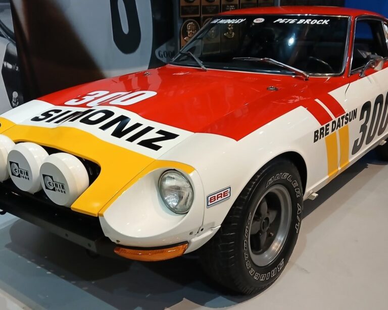 Motorsports Hall of Fame of America Presents Peter Brock’s 1973 BRE Datsun 240Z Baja Racer