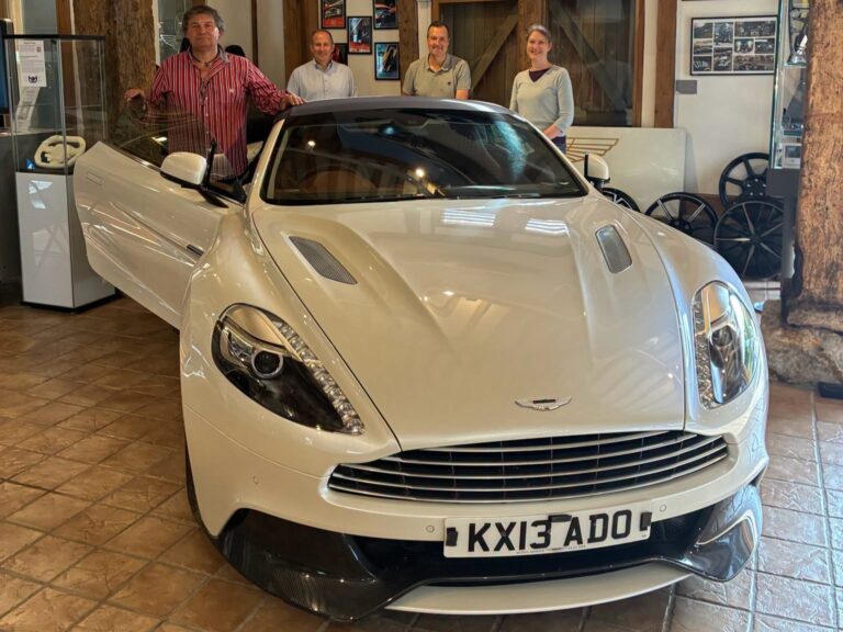 Stunning Aston Martin Vanquish Volante Arrives at Aston Martin Heritage Trust Museum