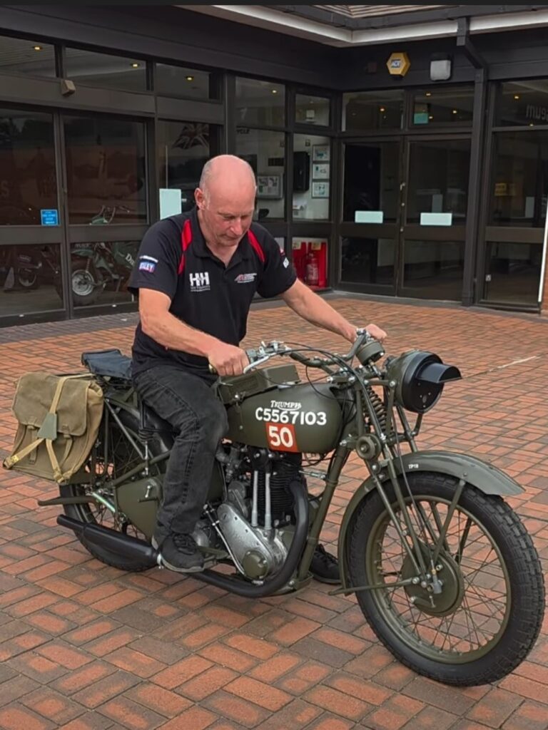 The National Motorcycle Museum Welcomes Original Triumph 3HW